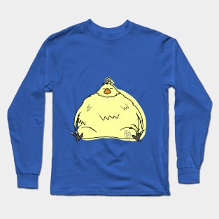 Choco-Chonk sleepy MateriaMerch Long Sleeve T-Shirt